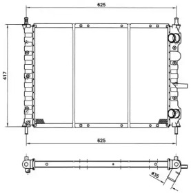 Теплообменник NRF 58190