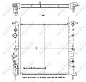 Теплообменник NRF 58196