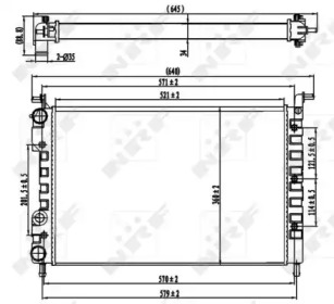 Теплообменник NRF 58219