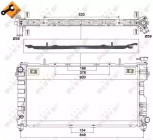 Теплообменник NRF 58264