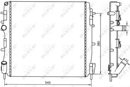 Теплообменник NRF 58316A