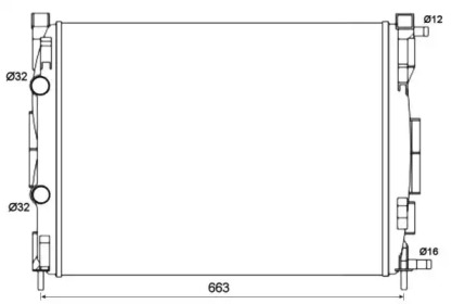 Теплообменник NRF 58327