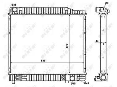 Теплообменник NRF 58348