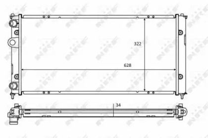 Теплообменник NRF 58386