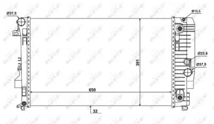 Теплообменник NRF 58440