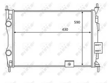 Теплообменник NRF 58459