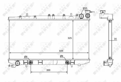 Теплообменник NRF 58478