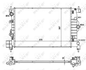 Теплообменник NRF 58496