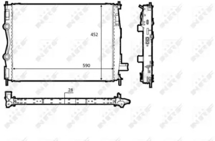 Теплообменник NRF 58540