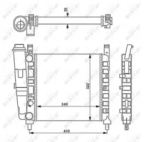 Теплообменник NRF 58730