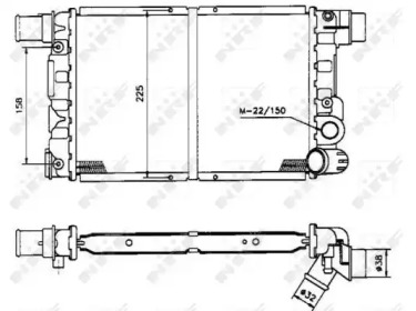 Теплообменник NRF 58844