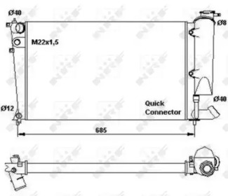 Теплообменник NRF 58923