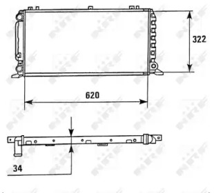 Теплообменник NRF 58928