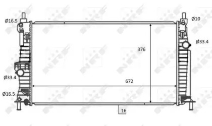 Теплообменник NRF 59068