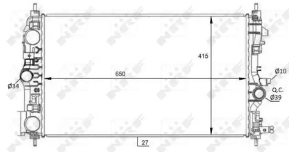 Теплообменник NRF 59076