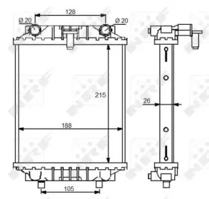 Теплообменник NRF 59125