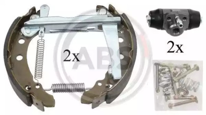 Комлект тормозных накладок A.B.S. 111410