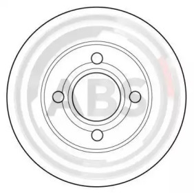 Тормозной диск A.B.S. 16096