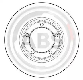 Тормозной диск A.B.S. 16565