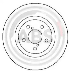 Тормозной диск A.B.S. 17955