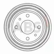 Тормозный барабан A.B.S. 3325-S