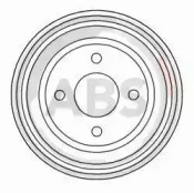 Тормозный барабан A.B.S. 3344-S
