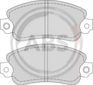 Комплект тормозных колодок A.B.S. 36103/1
