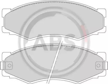Комплект тормозных колодок A.B.S. 36168/1