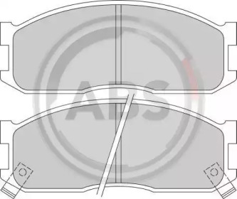 Комплект тормозных колодок A.B.S. 36642/1