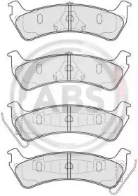 Комплект тормозных колодок A.B.S. 38664