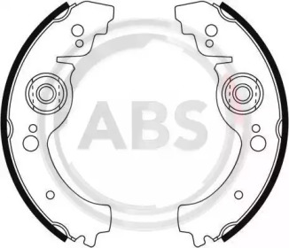 Комлект тормозных накладок A.B.S. 8013