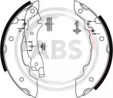 Комлект тормозных накладок A.B.S. 8116