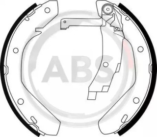 Комлект тормозных накладок A.B.S. 8763