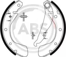 Комлект тормозных накладок A.B.S. 8884