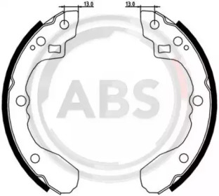 Комлект тормозных накладок A.B.S. 8936