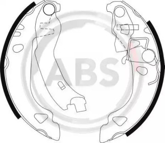 Комлект тормозных накладок A.B.S. 8939