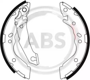 Комлект тормозных накладок A.B.S. 9122