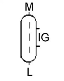 Генератор LUCAS ELECTRICAL LRA03341