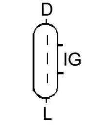 Генератор LUCAS ELECTRICAL LRA03462