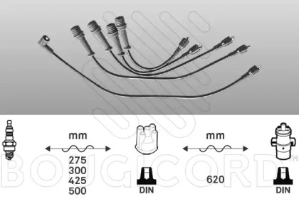 Комплект электропроводки BOUGICORD 3175