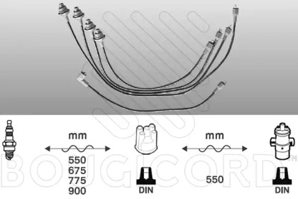 Комплект электропроводки BOUGICORD 3379