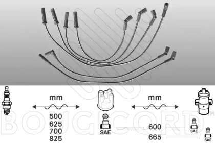 Комплект электропроводки BOUGICORD 4326