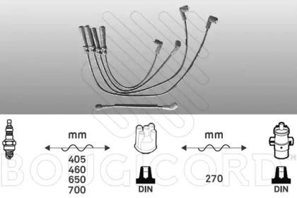 Комплект электропроводки BOUGICORD 6521