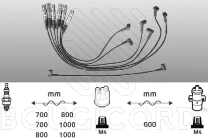Комплект электропроводки BOUGICORD 7153