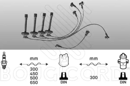 Комплект электропроводки BOUGICORD 7198