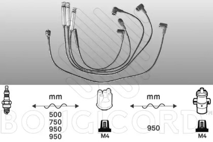 Комплект электропроводки BOUGICORD 7231