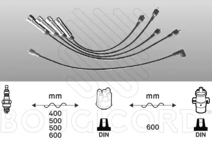 Комплект электропроводки BOUGICORD 7244