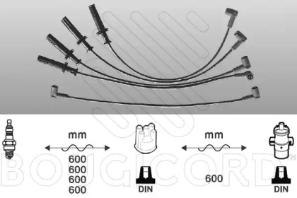 Комплект электропроводки BOUGICORD 7267