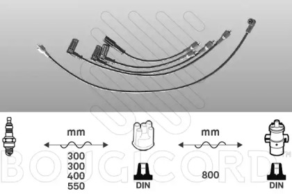 Комплект электропроводки BOUGICORD 7282