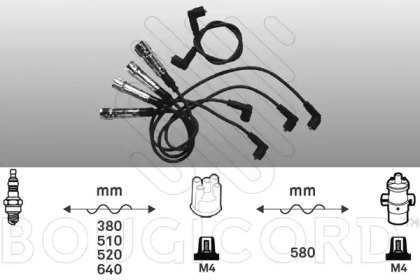 Комплект электропроводки BOUGICORD 9231
